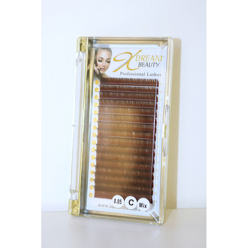 X-Dream Silk Lashes Braun für Russian Volumen